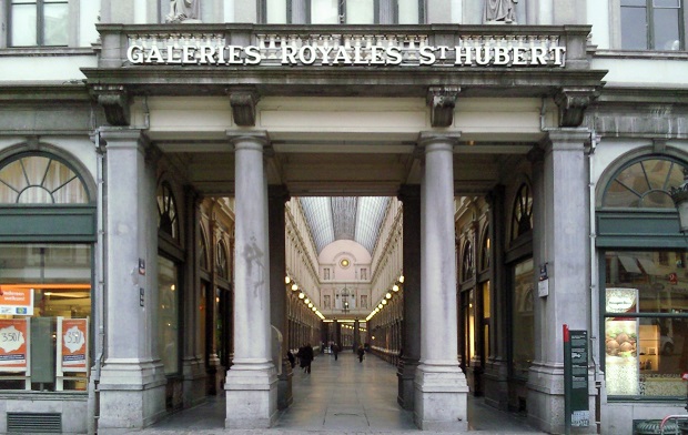 Bruxelles, galeries royales Saint-Hubert.